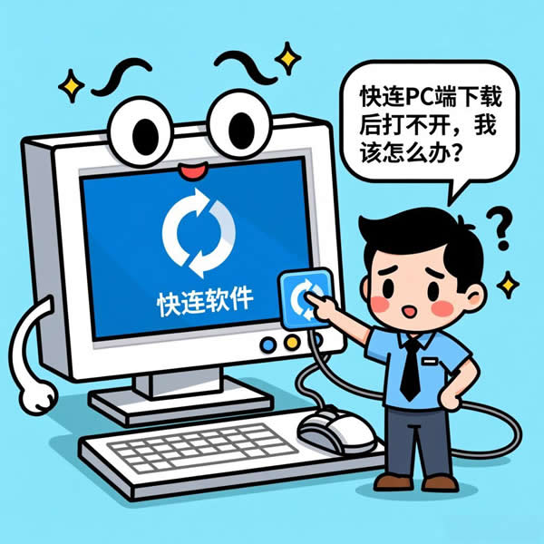 快连pc端下载后打不开咋办?如何解决? 快连pc端下载后打不开咋办?如何解决?